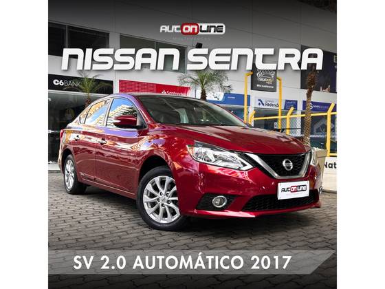 NISSAN SENTRA 2.0 SV 16V FLEXSTART 4P AUTOMÁTICO